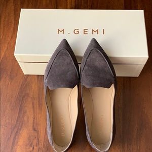 Pre-loved M.Gemi Stellato Sacchetto in Stone Gray